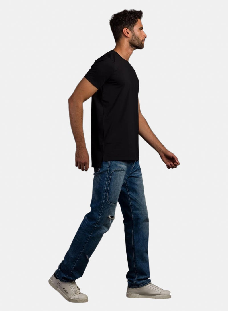 Stache Split T-Shirt - Image 4