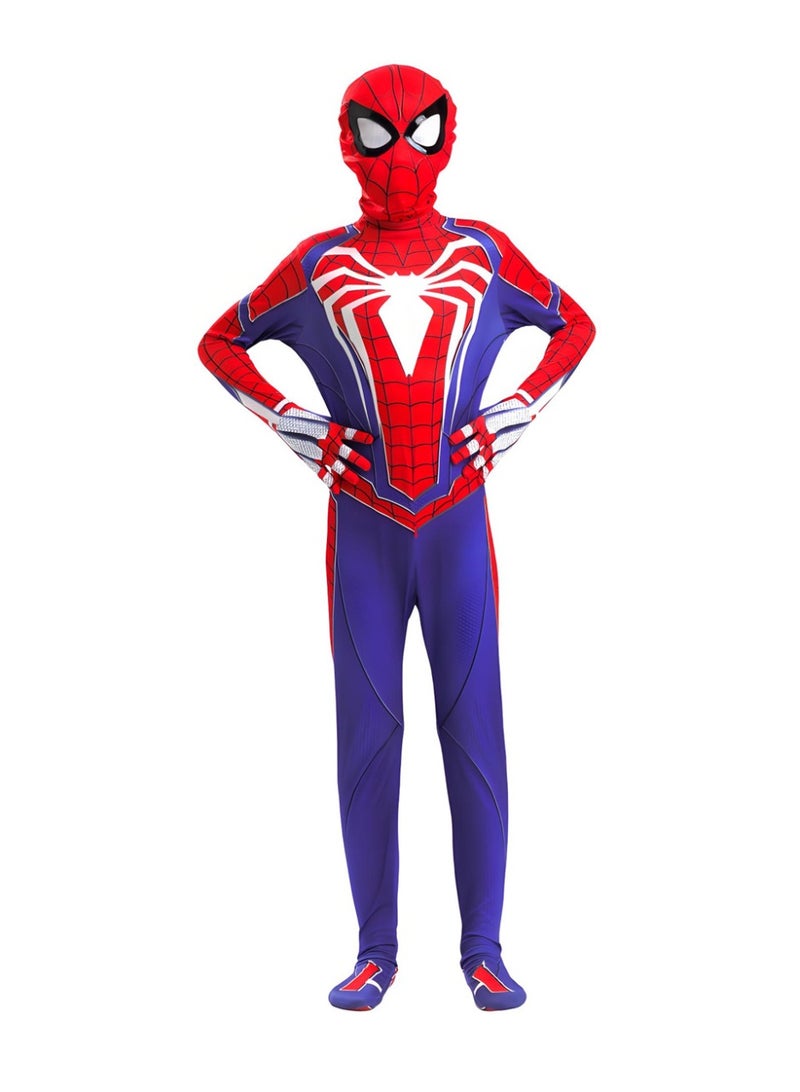 Loquat Halloween Cosplay Costume Bodysuit Spiderman 3D Style Zentai Suits Stretch Jumpsuits For Kids and Adults - Image 2