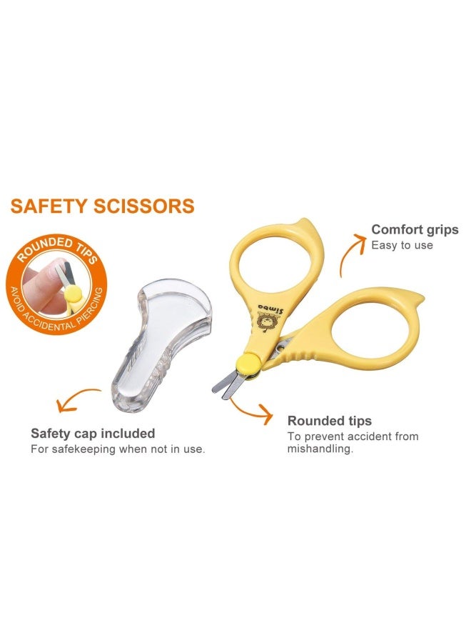 Simba Baby Safety Nail Scissors Yellow - Image 3