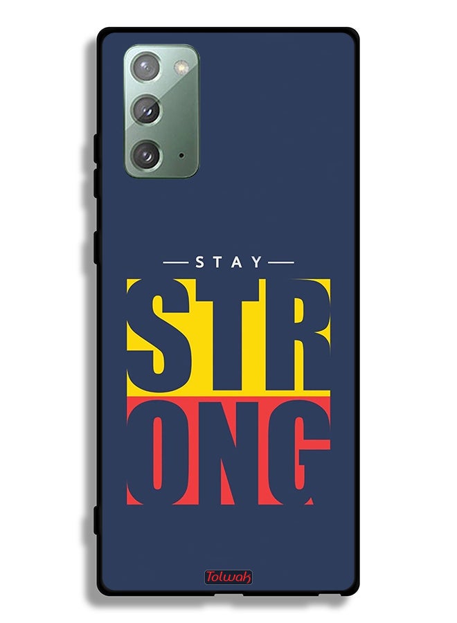 Tolwak Samsung Galaxy Note 20 5G Protective Case Cover Stay Strong - Image 2