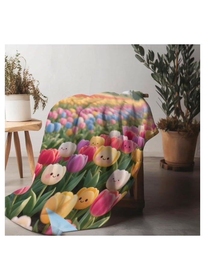 عام بطانية رقيقة من الفانيلا (دافئة ومريحة، ومناسبة للنوم، واستخدام الألعاب، وإزالة الغبار والرمل) 150 سم * 200 سم - 370 - Image 4