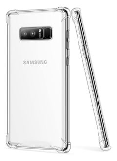 Transparent shockproof cover compatible with Samsung Galaxy Note 8