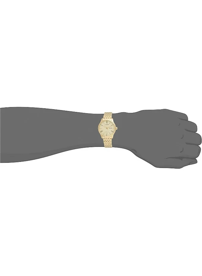 سيتيزن Men's Stainless Steel Strap with Gold Plating Mechanical Day & Date Watch NH8352-53P - 40 mm