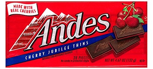 Andes Cherry Jubilee 1 box 28 Pieces - Image 1
