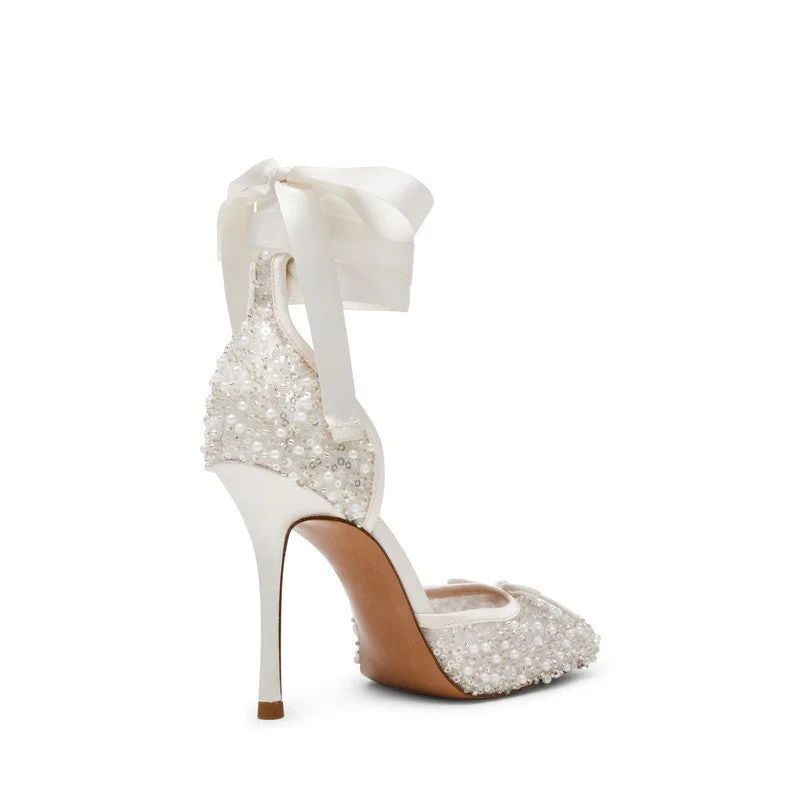 Steve Madden  Larina-Seq Ivory Women's Heeled Sandals for Women | Best Price UAE