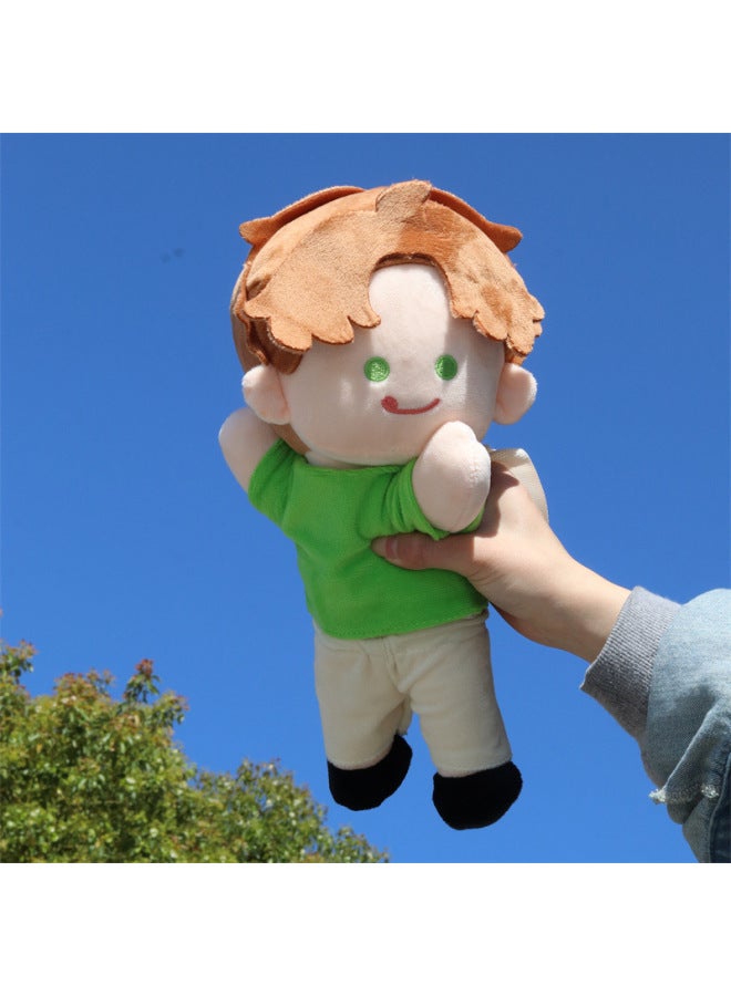 Light And Night Love Cotton Doll Xiao Yi Satchel Charlie Su Surrounding Lu Shen Xia Ming Star Doll Plush Toy-Color:Qisi Li Doll Backpack-Height:35cm0.5kg