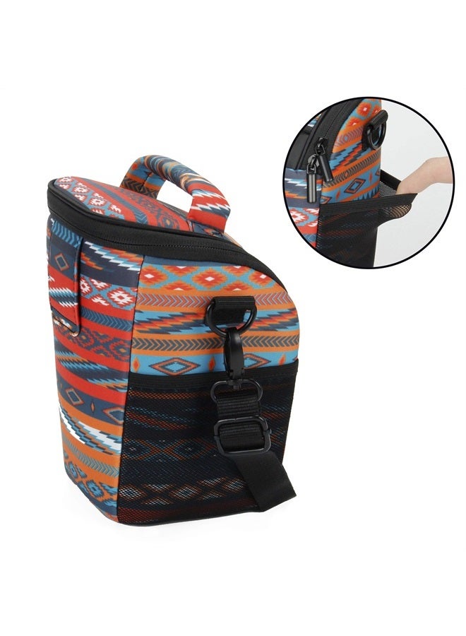 USA Gear SLR Camera Case Bag (Southwest) with Top Loading Accessibility , Adjustable Shoulder Sling , Padded Handle , Weather Resistant Bottom - Comfortable, Durable and Light Weight for Travel - Image 3