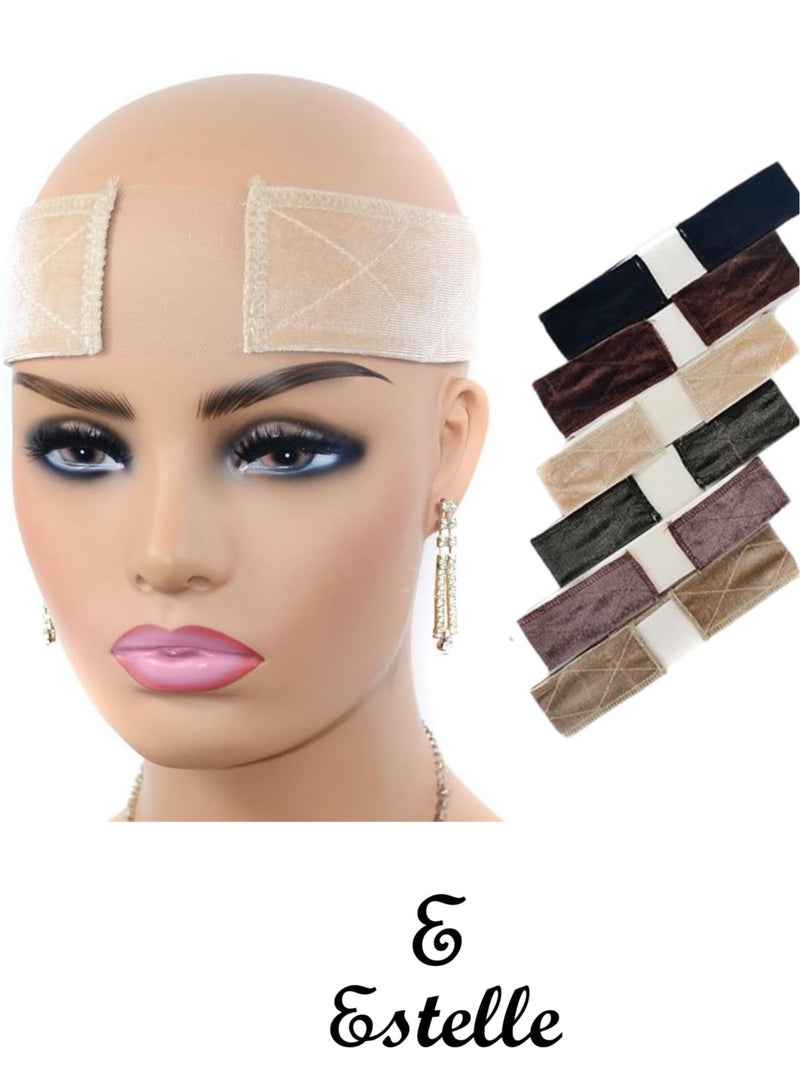 Estelle Wig Grip Velvet  Lace Headband  For Non Slip, Blonde - Image 1
