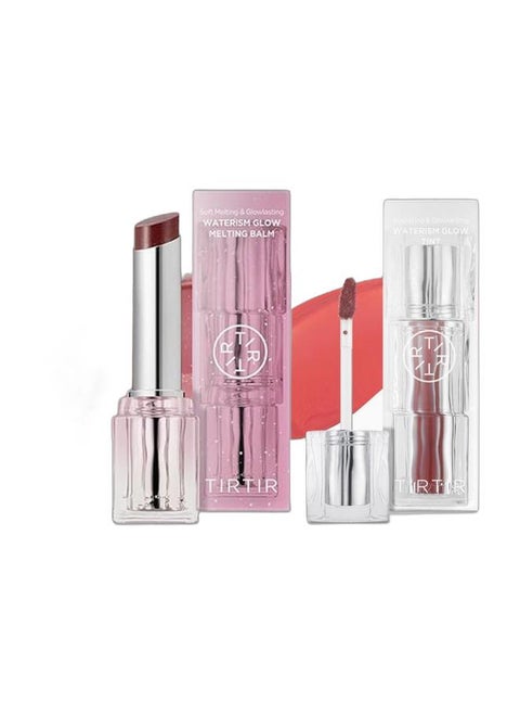 TIRTIR Lipstick + Tint Set, 01 Mauve Rose