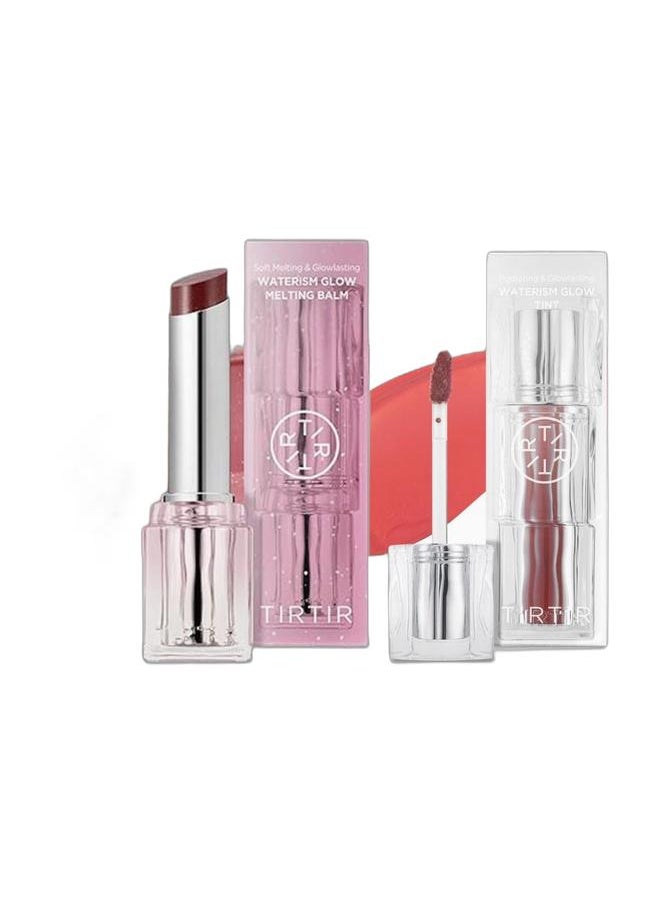 TIRTIR TIRTIR Lipstick + Tint Set, 01 Mauve Rose  - Image 1