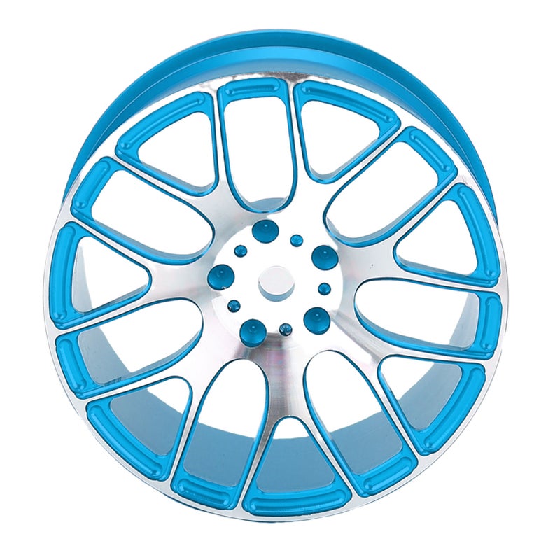 4PCS RC Wheel Hubs Replacement for MN128 MN86 G500 1/12 Aluminium Alloy RC Car Wheel Rim Hub Blue - Image 4