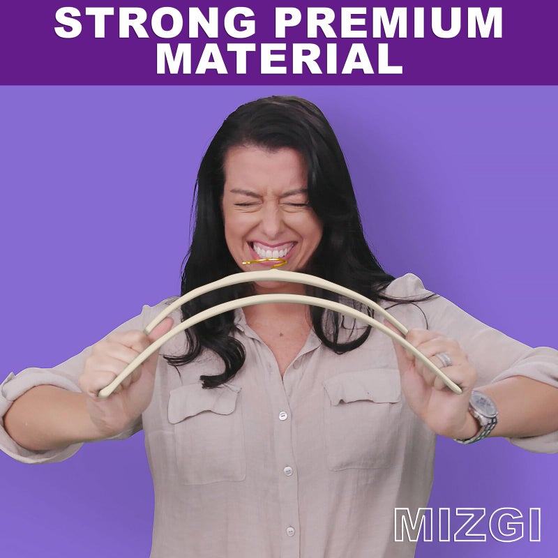 MIZGI Ivory Velvet Hangers 40 Pack,Premium Gold Clothes Hangers Non-Slip Felt Hangers,Sturdy IvoryHeavy Duty Coat Hanger,Durable Suit Hanger for Space Saving, No Flocked Marks - Image 4