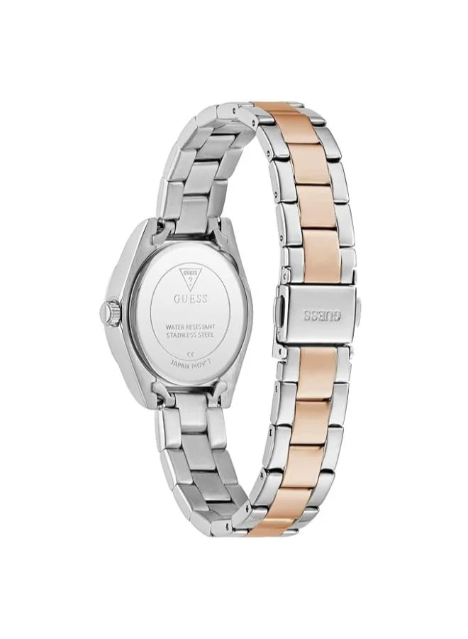 GUESS  MINI LUNA Recycled Steel 30 mm Analog Watch for Women | Best Price UAE