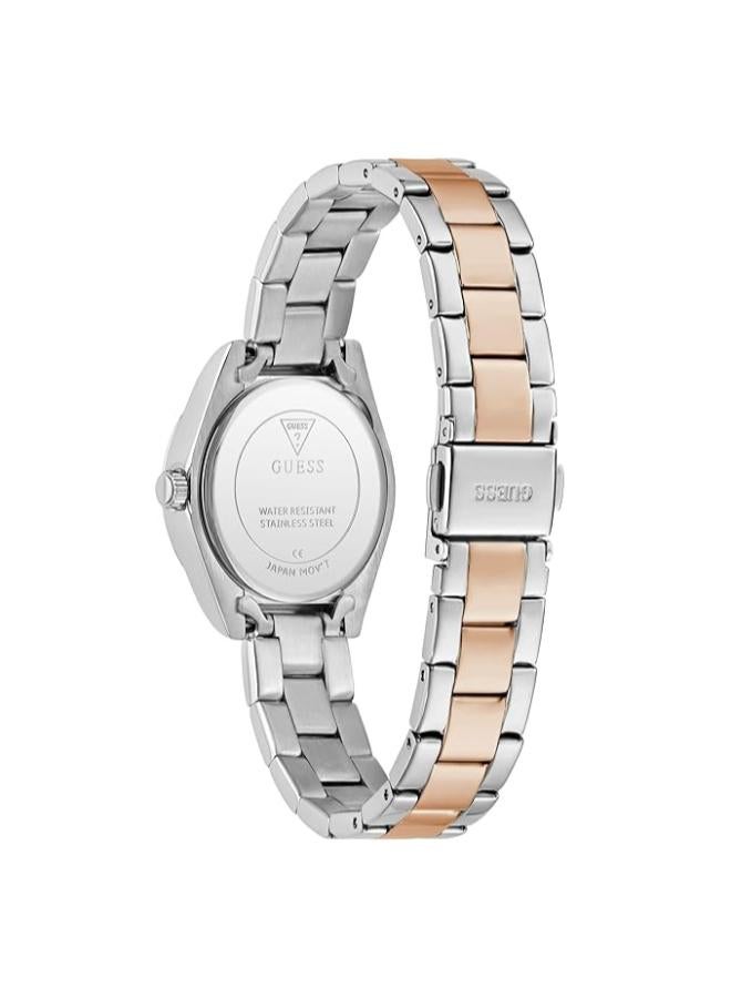 جس ساعة ميني لونا فولاذ معاد تدويره ٣٠ مم تناظرية - Image 3