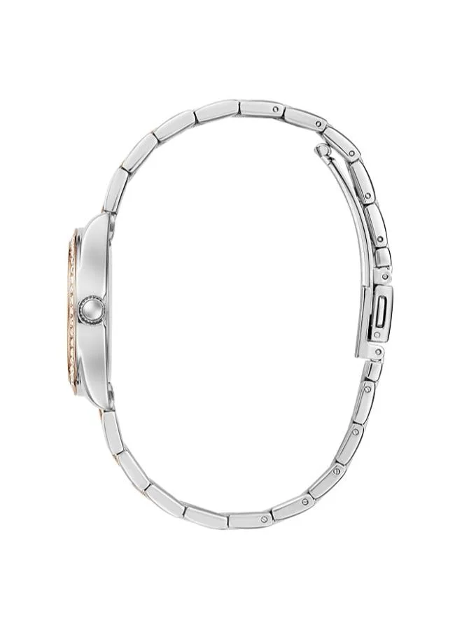 GUESS  MINI LUNA Recycled Steel 30 mm Analog Watch for Women | Best Price UAE