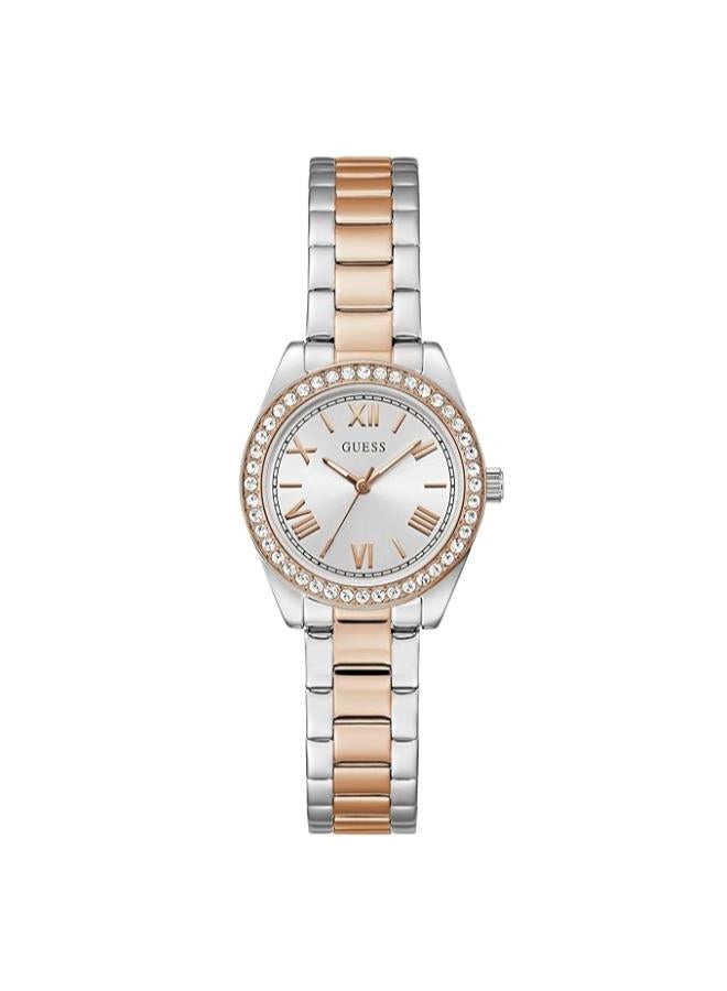 جس ساعة ميني لونا فولاذ معاد تدويره ٣٠ مم تناظرية - Image 1