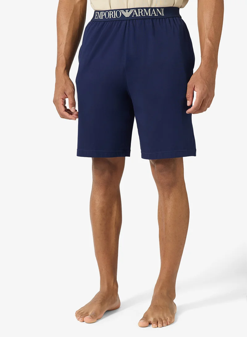 EMPORIO ARMANI  Logo T-Shirt And Shorts Set for Men | Best Price UAE