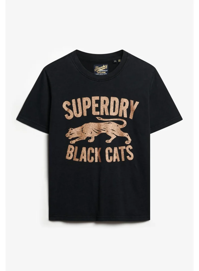 Superdry Embellish Varsity Relaxed Tee
