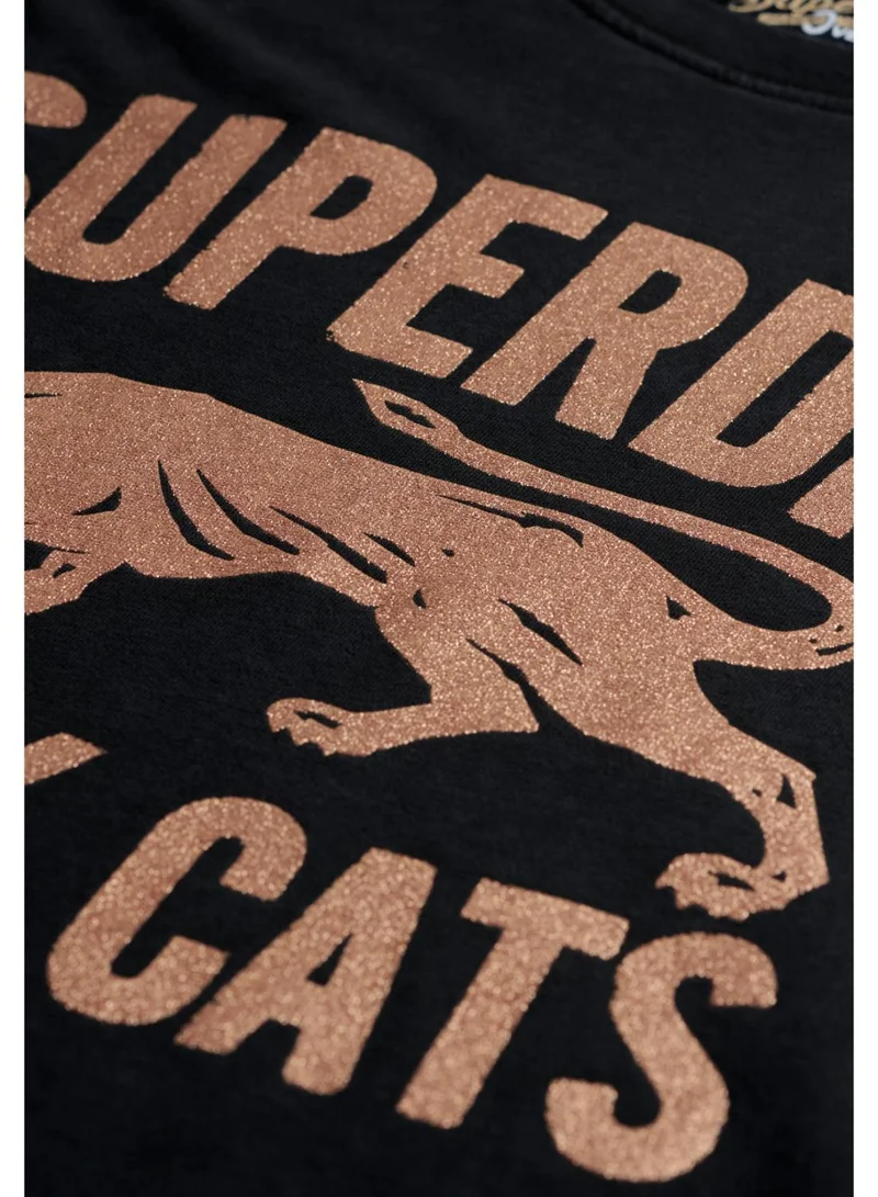 Superdry Embellish Varsity Relaxed Tee