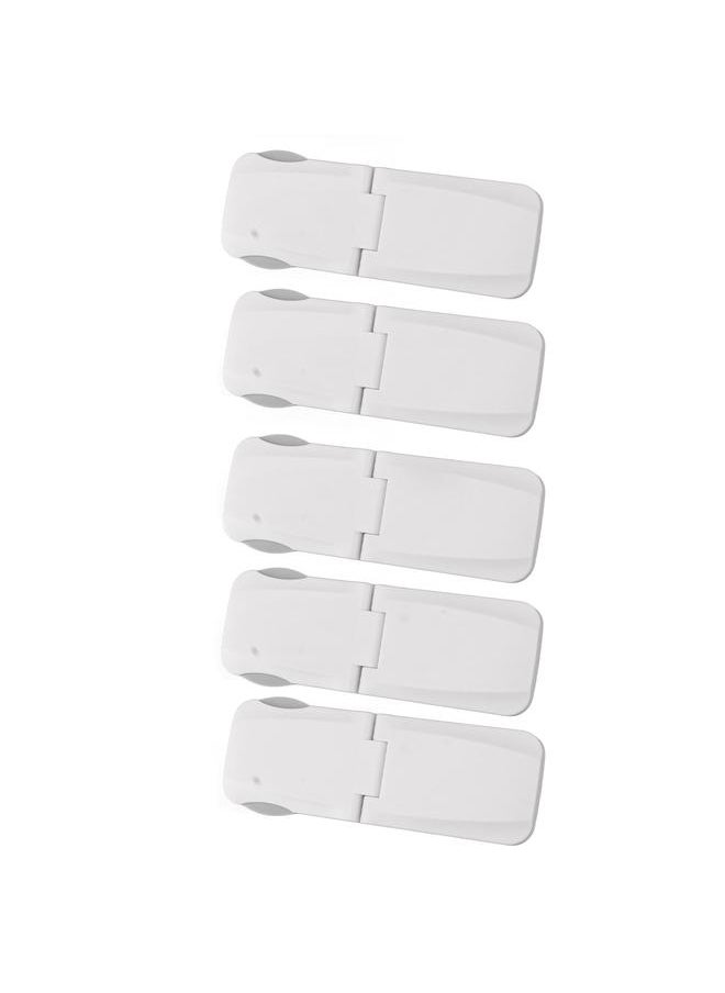 Thoraya 5pcs Child Safety Locks Prevent Hands Pinching Proofing Cabinet Lock for Drawer Refrigerator  - Image 2