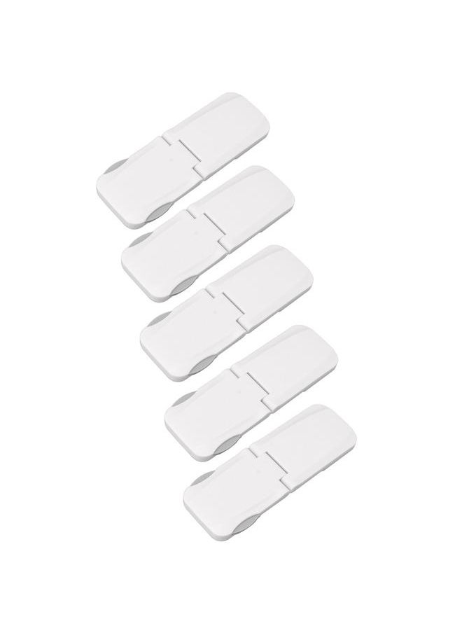 Thoraya 5pcs Child Safety Locks Prevent Hands Pinching Proofing Cabinet Lock for Drawer Refrigerator  - Image 3