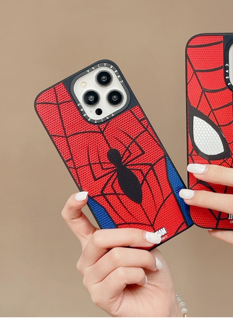 Magnetic Suction Phone Case for iPhone 14 Pro Max Spider Man Cover