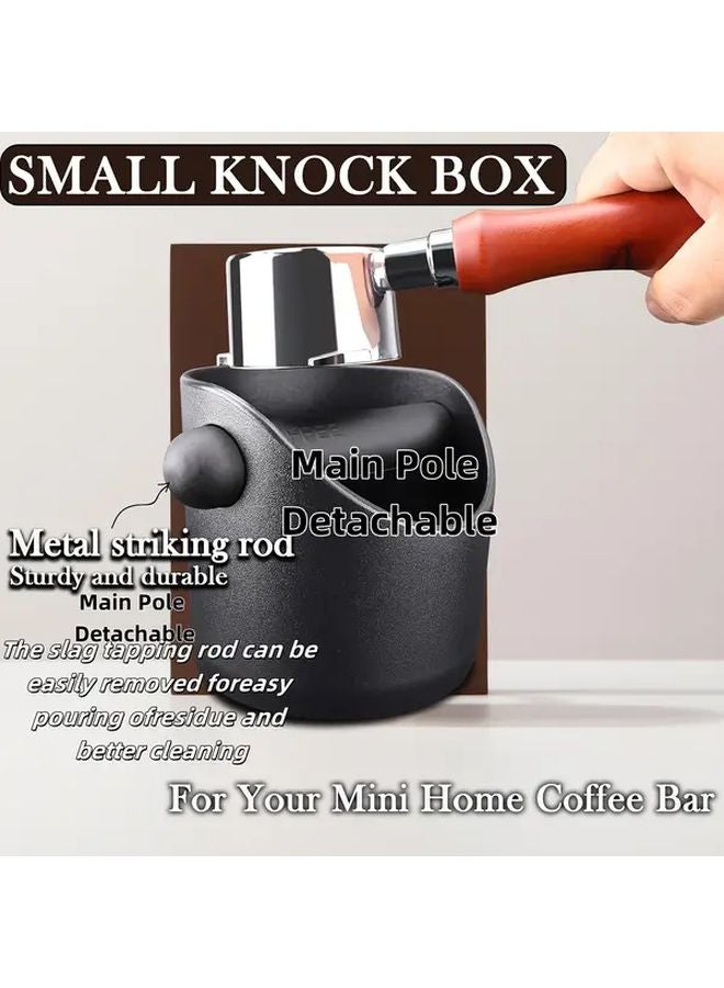Grey Espresso Tapping Box With Removable Knocker Non Slip Base Shock Absorbing - Image 4