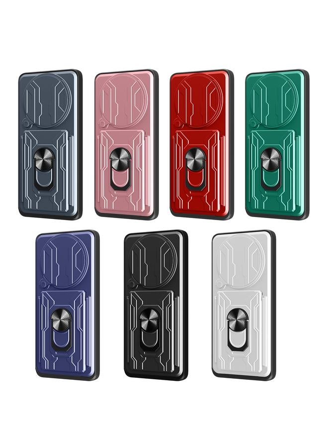 erorex Case For Redmi Note 14 Pro+ 5G Sliding Camshield TPU+PC Phone Case with Card Slot - Image 2