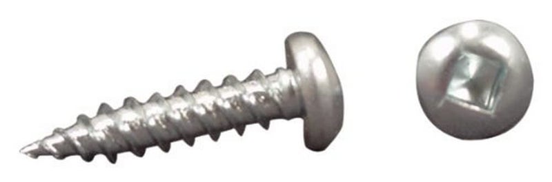 AP Products 012-PSQ500 W 8 X 1-1/2 White Pan Head Square Recess Screw - Pack of 500 - Image 3