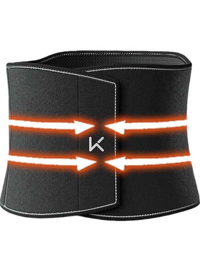 Keep Waist Support Belt For Sweating, Running, Training, Deadlifts, Squats, Fat Burning, Fitness, Waist Reduction, Abdominal Compression, Slimming, And Weight Loss - Image 2