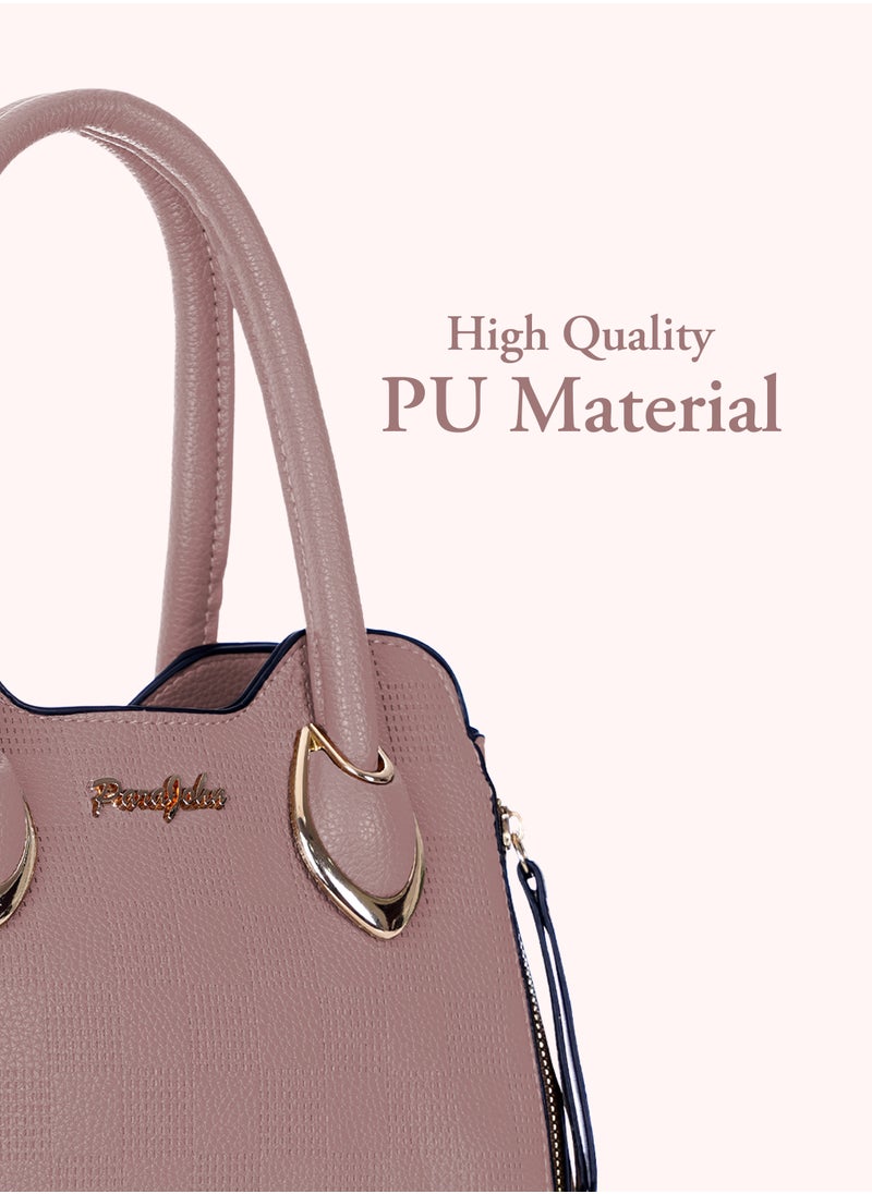 PARAJOHN Fashionable Ladies Top handle Bags Handbags for women Shoulder Crossbody bag Pink  - Image 3