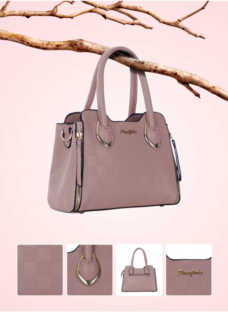 PARAJOHN Fashionable Ladies Top handle Bags Handbags for women Shoulder Crossbody bag Pink  - Image 4