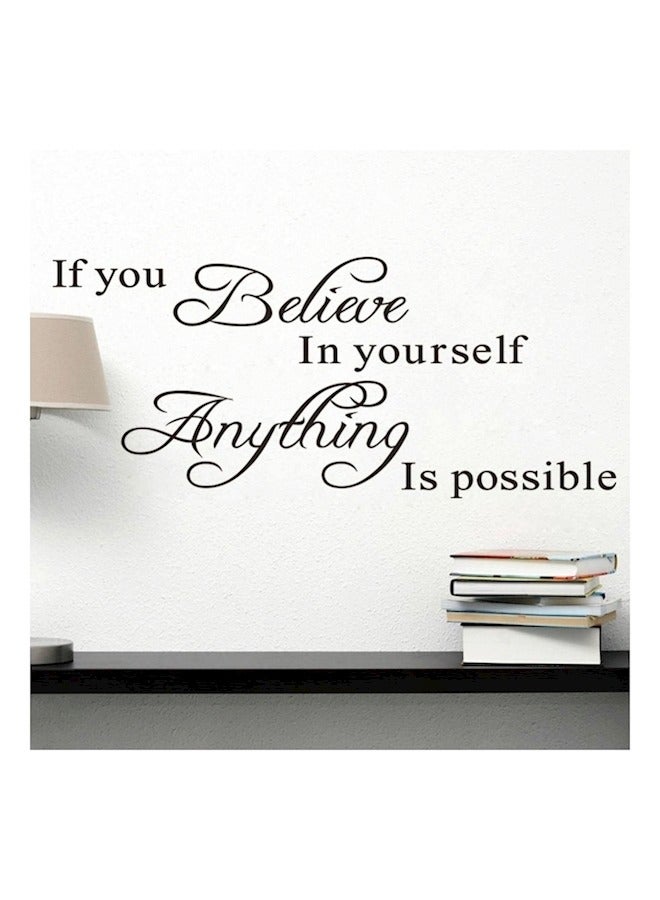 Wall Decal Inspirational Wall Decal Motivational Office Decor Quote Inspired Motivated Positive Wall Art Vinyl Gym Sticker School Classroom Decor - Image 2