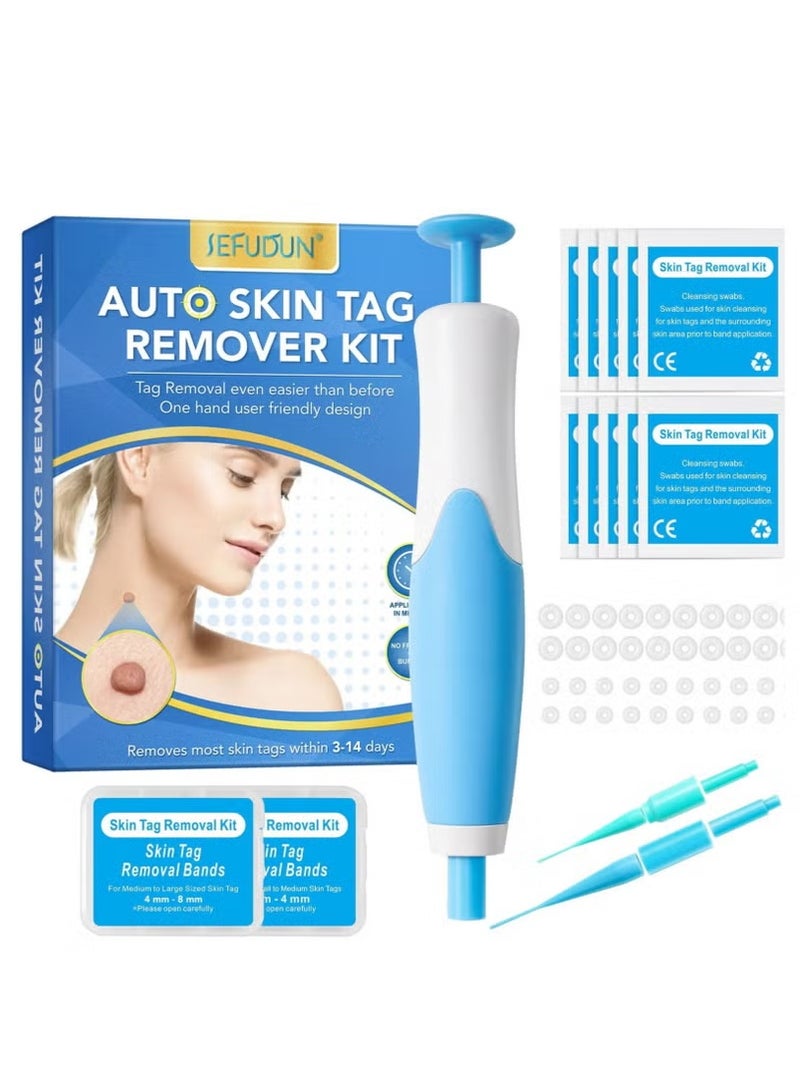 Sefudun Wart Removal Tool Skin Tag Removal Double Head Blue - Image 1