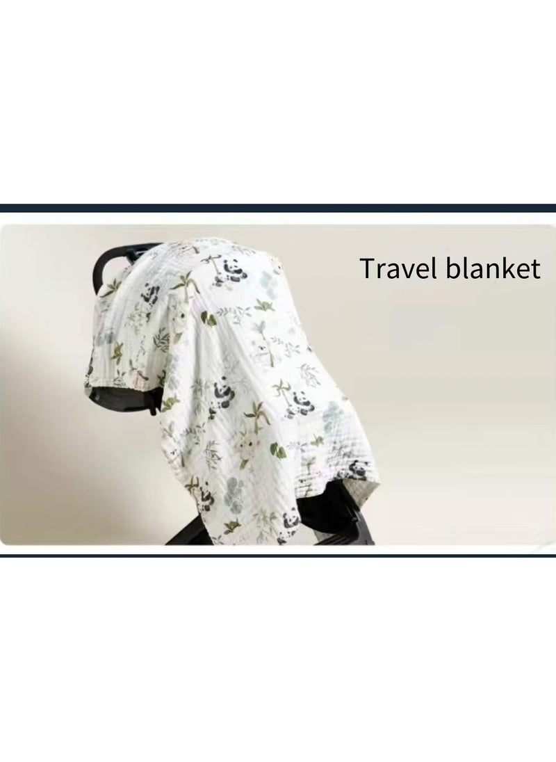 Generic Baby blanket, baby wrap, sleeping bag, baby stroller cover, soft newborn blanket, gauze, bath gauze  - Image 5
