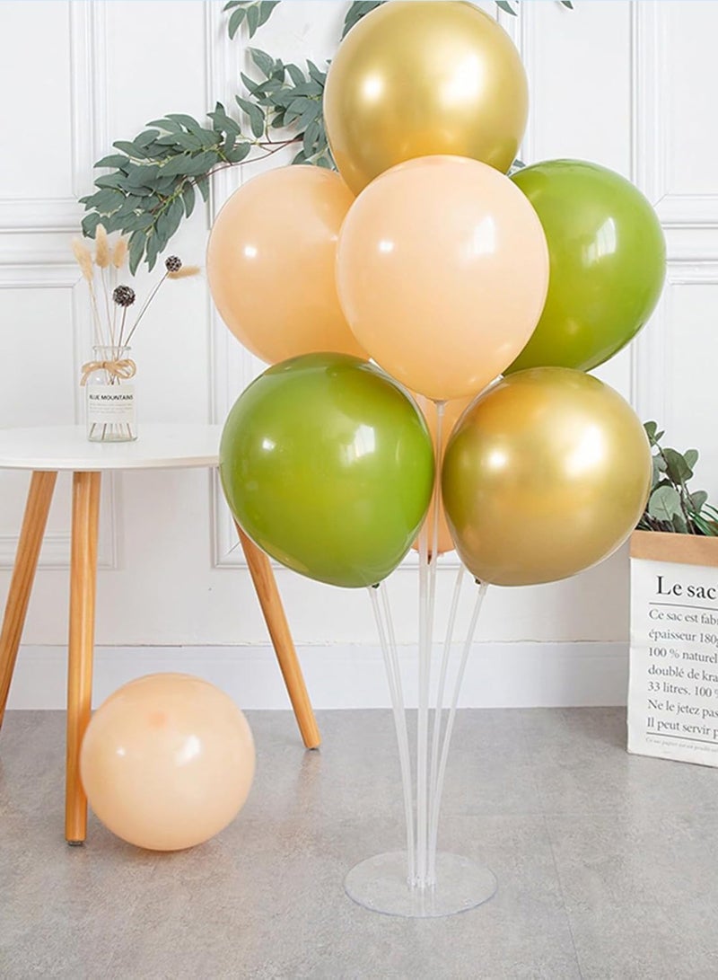 أوربازار طقم حامل البالونات - 4 مجموعات مع أعواد البالونات، وحوامل للطاولة والأرضية، وقوس مع قاعدة للحفلات والديكورات - Image 5