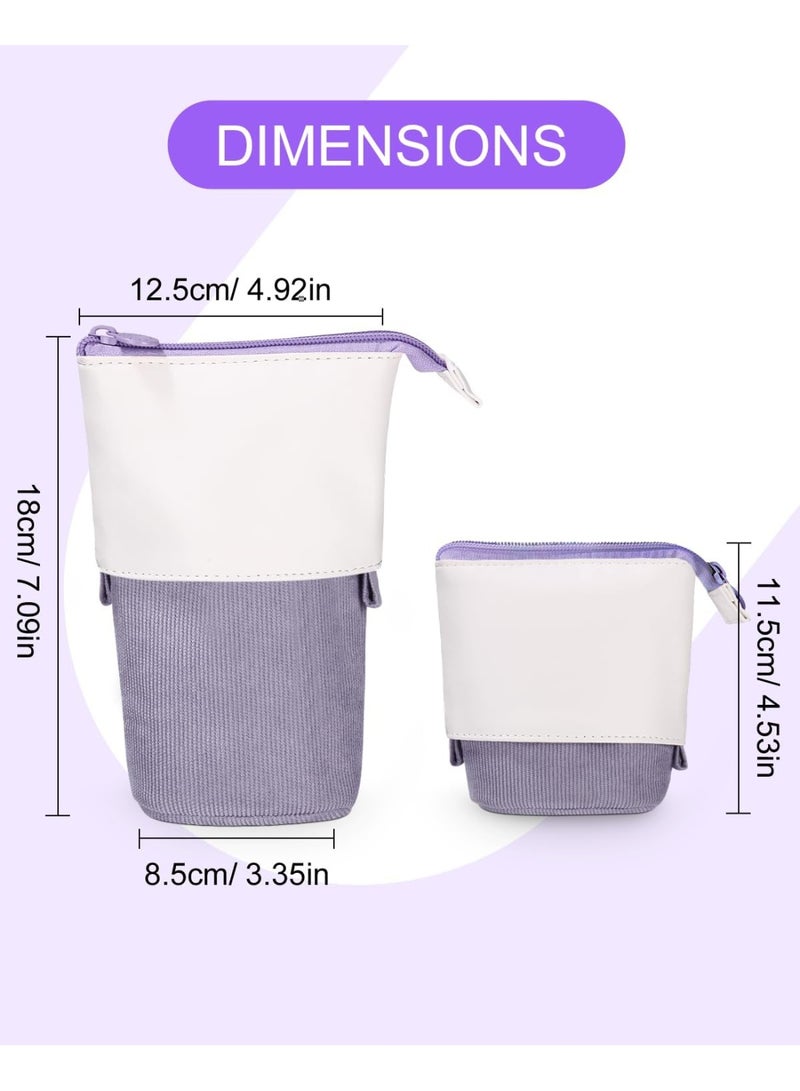 NANAO Pencil Case with Zip, Telescopic Pencil Case - Image 2