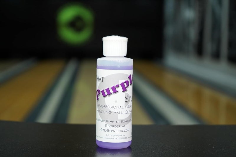 Creating the Difference That Purple Stuff Professional Grade Bowling Ball Cleaner | USBC Approved | Removes Dirt & Oil | Restores Tackiness and Performance - Image 1