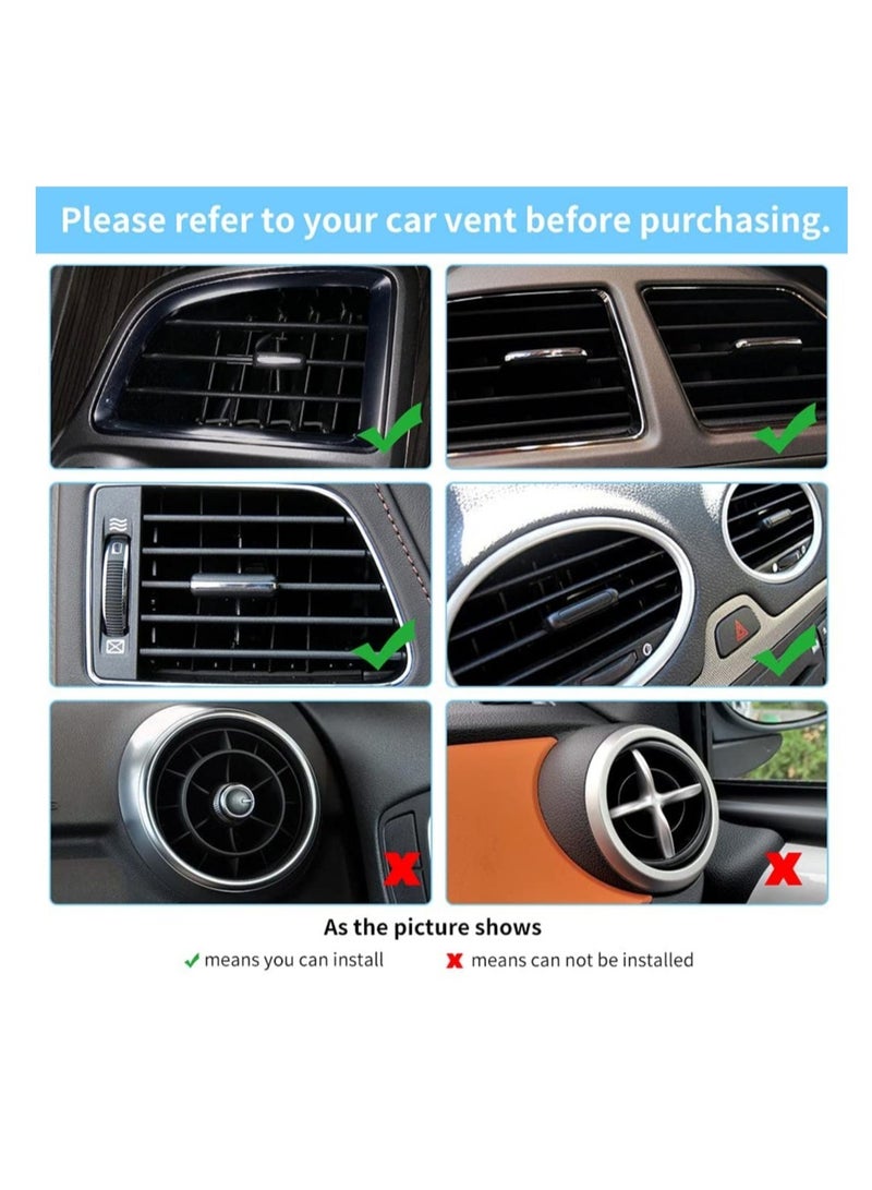 Car Temperature Clock Clip-on Car Thermometer Auto Dashboard Digital Clocks Vehicle Temperature Gauge with Backlight and LCD Display for Truck Car (Blue Backlight) - Image 5