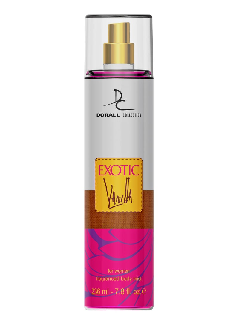 DORALL COLLECTION Exotic Vanilla Fragrance Body Mist For Women 236ml