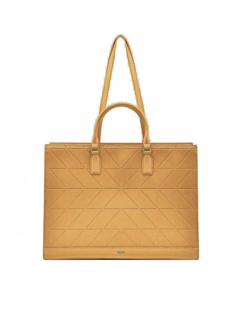 Studio Leather Pixel Tote Bag