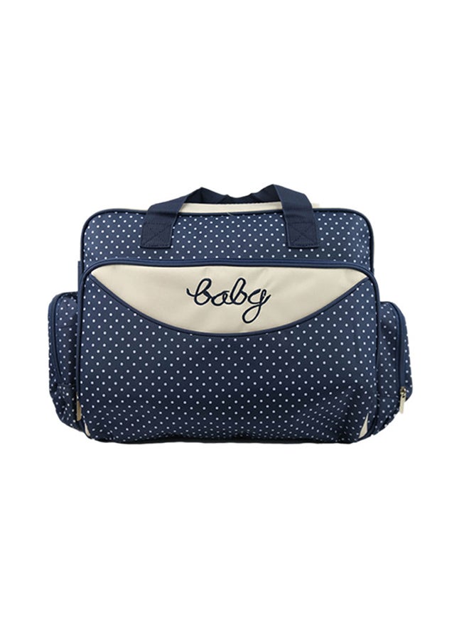 Kidle 4-Piece Multifunctional Baby Traveling Diaper Bag Set, 100% Polyester - Dark Blue - Image 3