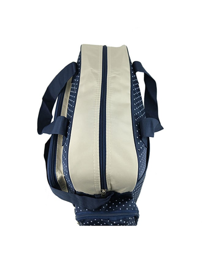 Kidle 4-Piece Multifunctional Baby Traveling Diaper Bag Set, 100% Polyester - Dark Blue - Image 2