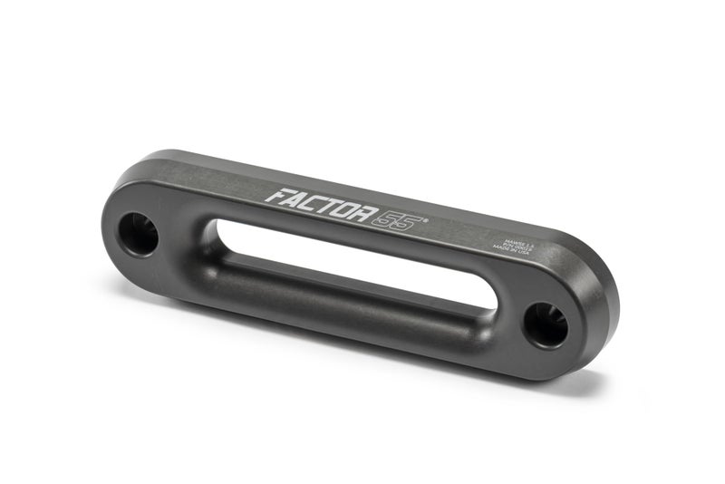 Factor 55 Hawse Fairlead for Synthetic Winch Rope, 1.5" Thickness - Gray