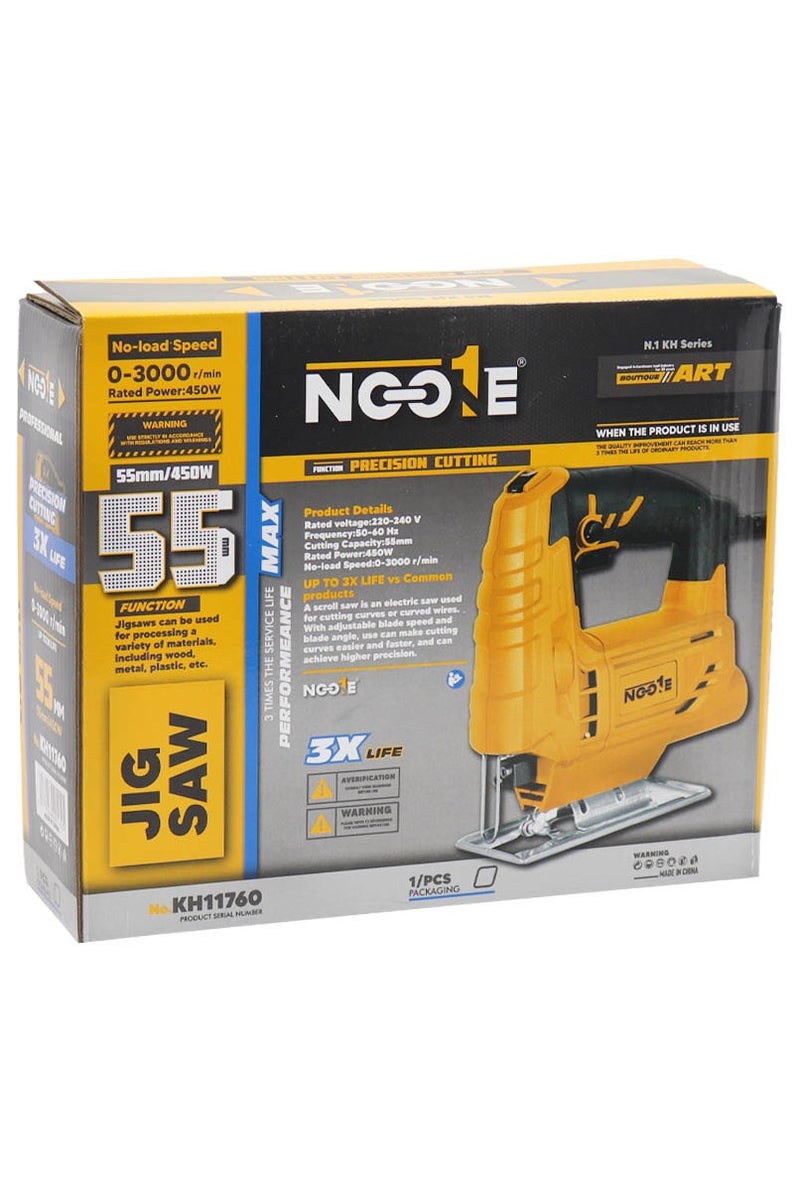 Noo1E Electric Wood Saw 450 Watts 6 Speeds - Image 4