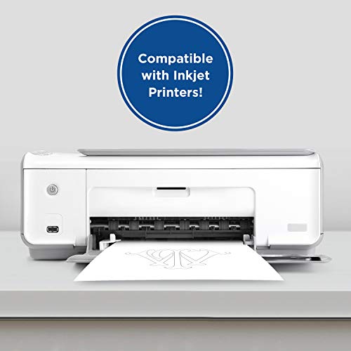 PrintWorks Water Soluble Embroidery Paper 8.5" x 11" - 5 Sheets - Made in The USA - Dissolvable Inkjet Printable Embroidery Transfer Paper - Stitch Patterns by Hand or with a Machine (00536) - Image 4