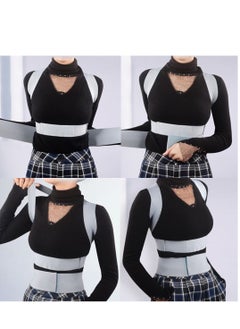 Y&D Back Corrector Posture Strong Traction & Fully Adjustable Upper Brace Straightener for and Lower Pain Relief - Muscle Memory Support (M)  - Image 3