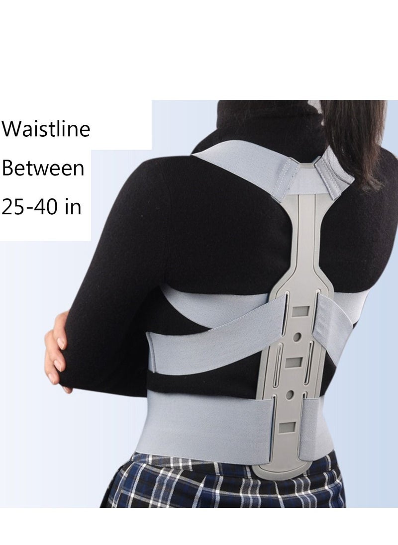 Y&D - Back Corrector Posture Strong Traction & Fully Adjustable Upper Brace Straightener for and Lower Pain Relief - Muscle Memory Support (M) - Image 1