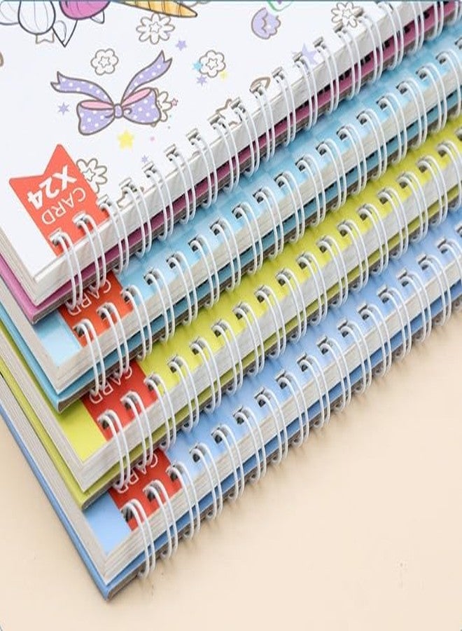 ZQBIEE 24 Card Water Color Drawing Book for Kids with Embedded Water Paint Color and Best Birthday Return Gifts for Kids (Pack of 1) - Image 3