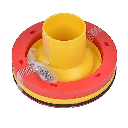 Oatey 43401 Set-Rite Toilet Flange Extender Kit, 1/4" - 1", Red, Yellow" - Image 2